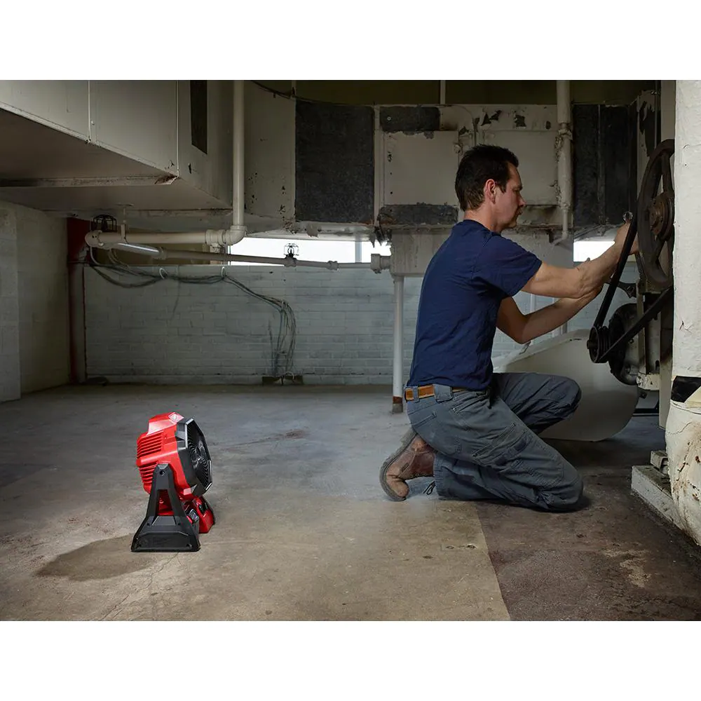 Milwaukee 0886-20 M18 18-Volt Lithium-Ion Cordless Jobsite Fan (Tool-Only)