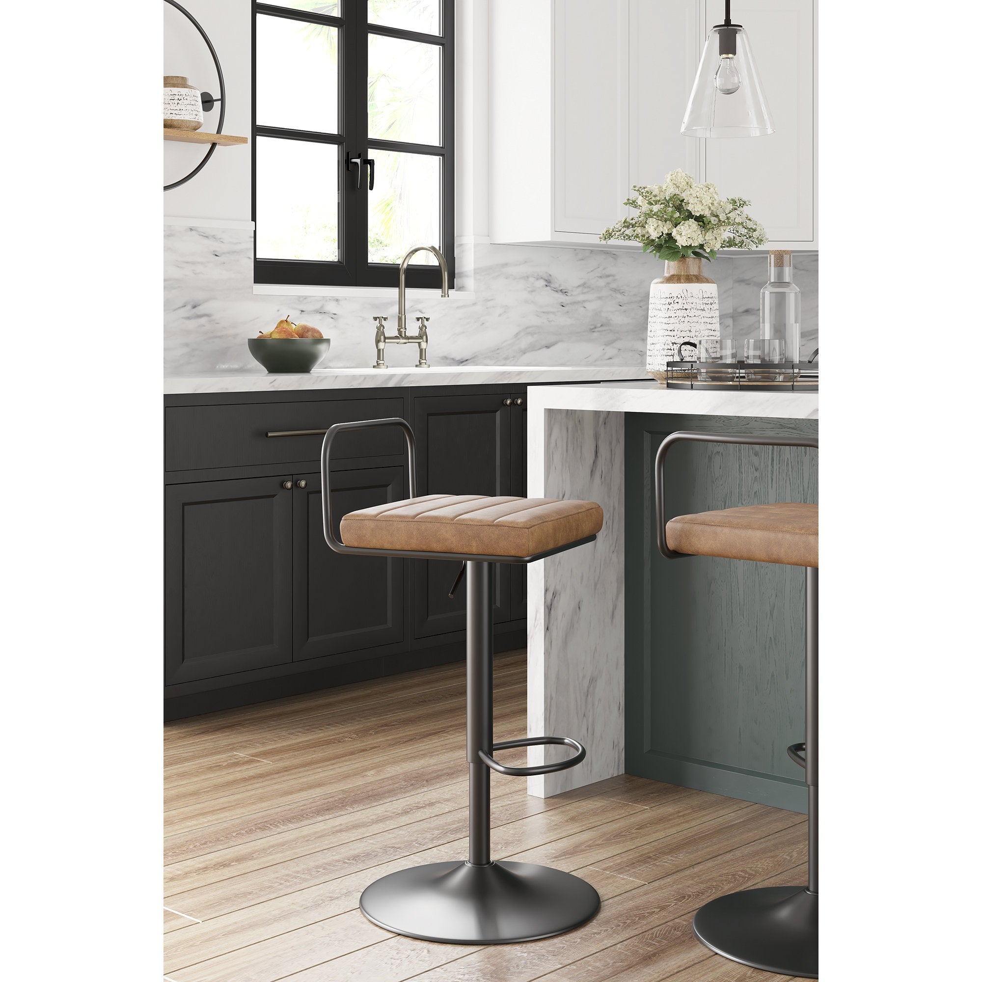 Ashley Furniture Strumford Tall Swivel Barstool (Set of 2)