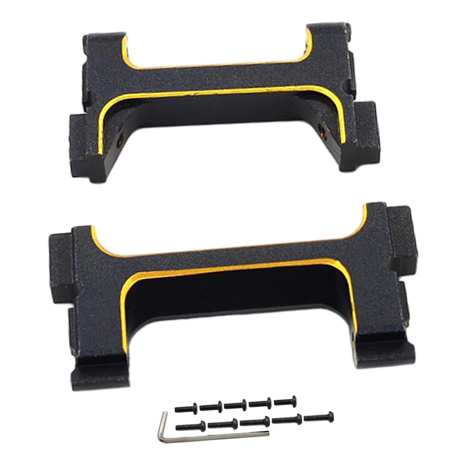 Rc Front Rear Bumper Mount 1:18 Replacement Parts For Model Rc Car Rc Trucks Black Aureate