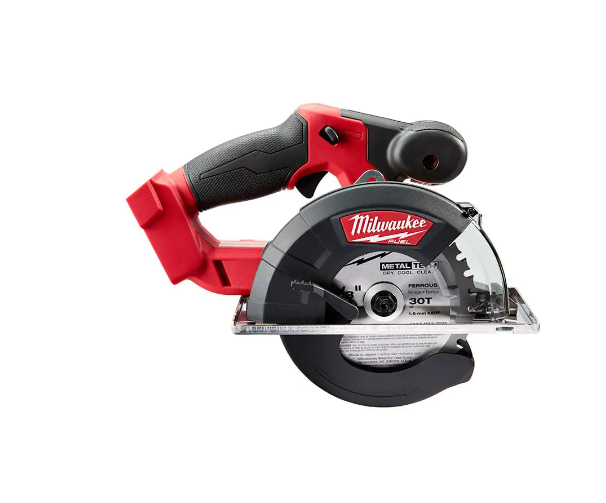 Milwaukee 2782-20 M18 FUEL 18-Volt Lithium-Ion Brushless Cordless Metal Cutting 5-3/8 in. Circular Saw (Tool-Only) w/ Metal Saw Blade