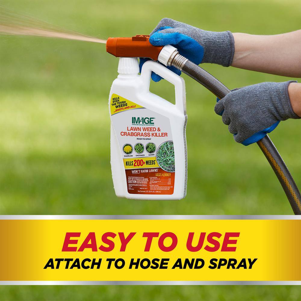 IMAGE 32 oz. Lawn Weed and Crabgrass Killer Ready-To-Spray 100526911