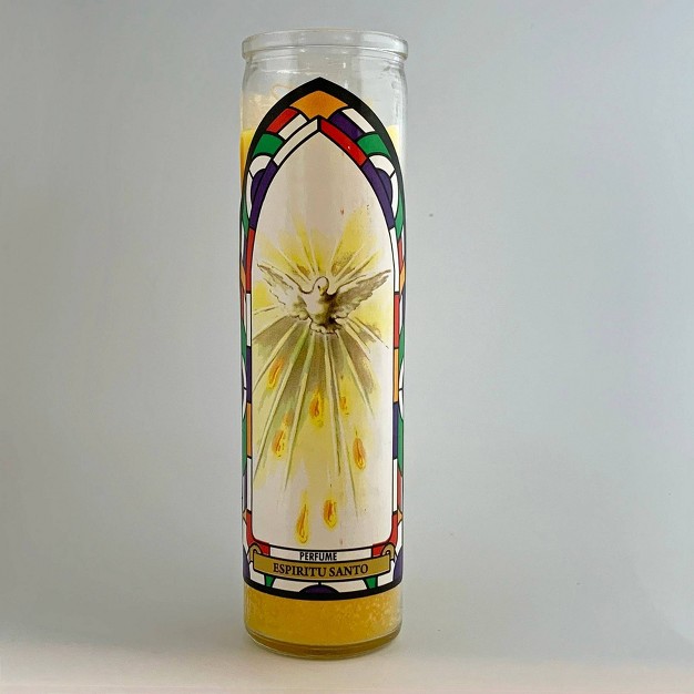 Jar Candle Espiritu Santo Yellow Continental Candle