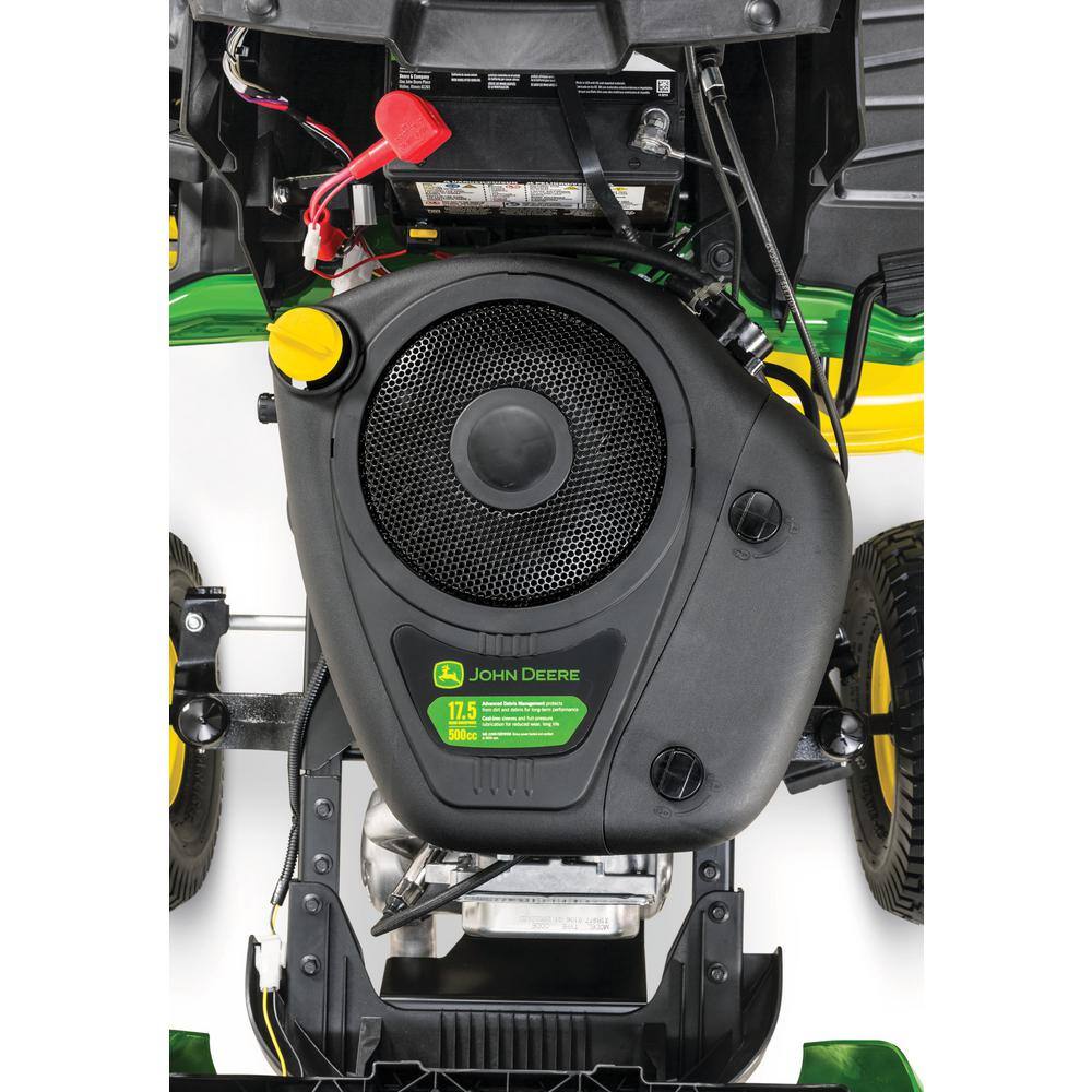 John Deere S100 42 in. 17.5 HP Gas Hydrostatic Riding Lawn Tractor BG21271