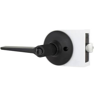 Defiant Freedom Matte Black Keyed Entry Door Lever 32LEX900B