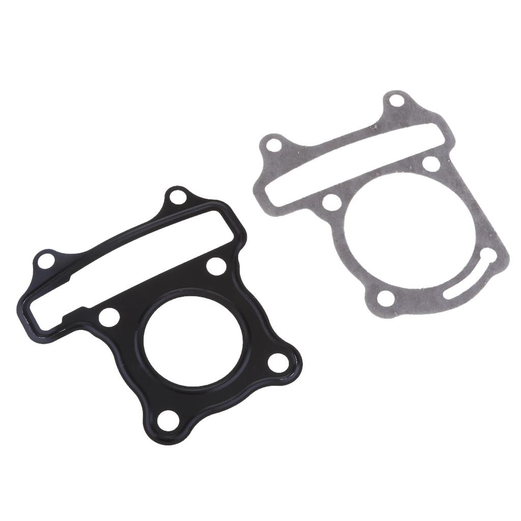 39mm Head + Base Gasket Set for GY6 50cc Gas Scooter Moped 139qmb Engine 50cc(39mm)