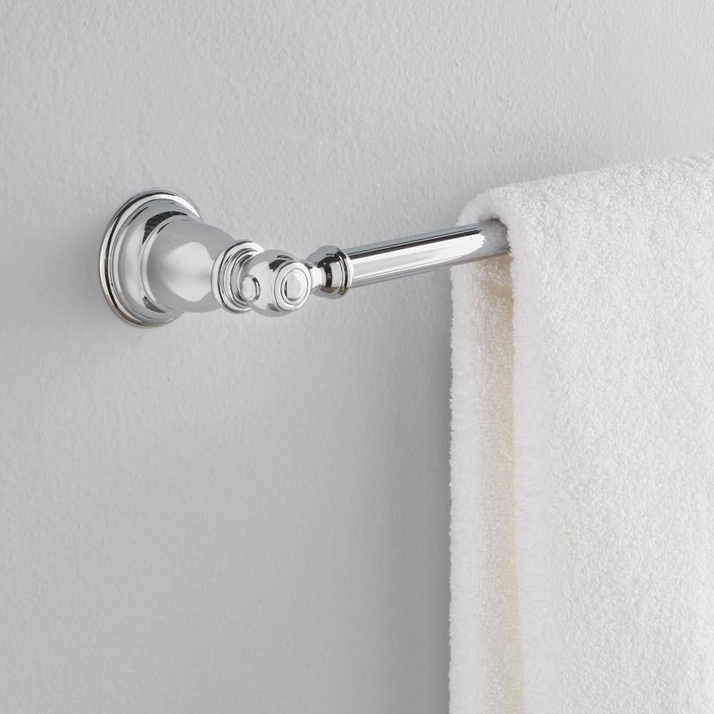 MOEN Kingsley 24 in. Towel Bar in Chrome YB5424CH