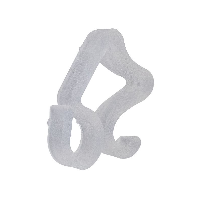 50 Count Clear Outdoor Gutter Christmas Light Clips