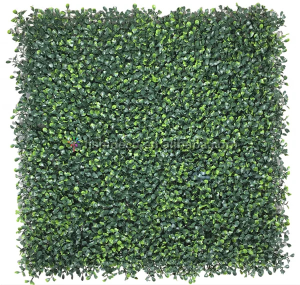 Factory supply artificial boxwood hedge mat