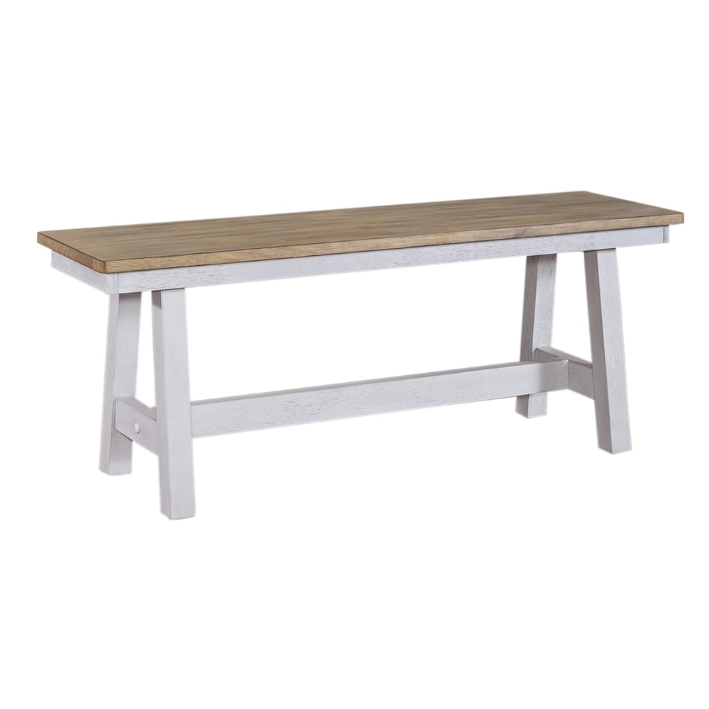 Lindsey Farm Weathered White   Sandstone Backless Bench