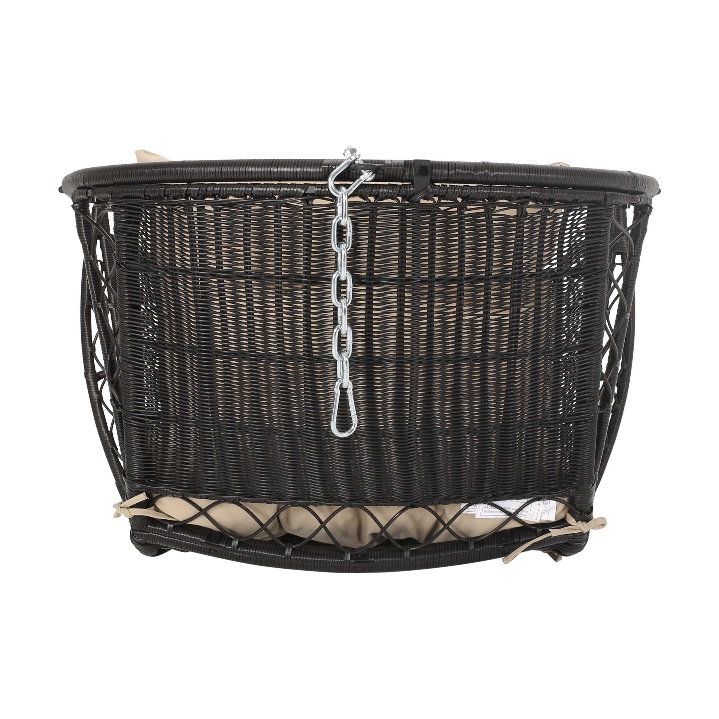 Aydan Outdoor/Indoor Wicker Basket Hanging Chair (NO STAND)