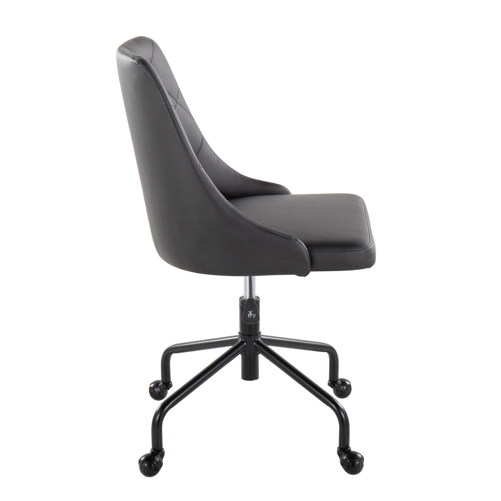 Silver Orchid Ockelbo Adjustable Office Chair with 4 Star Caster Base