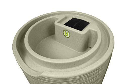 Good Ideas Impressions Stone 50 Gallon Rain Saver - Sandstone