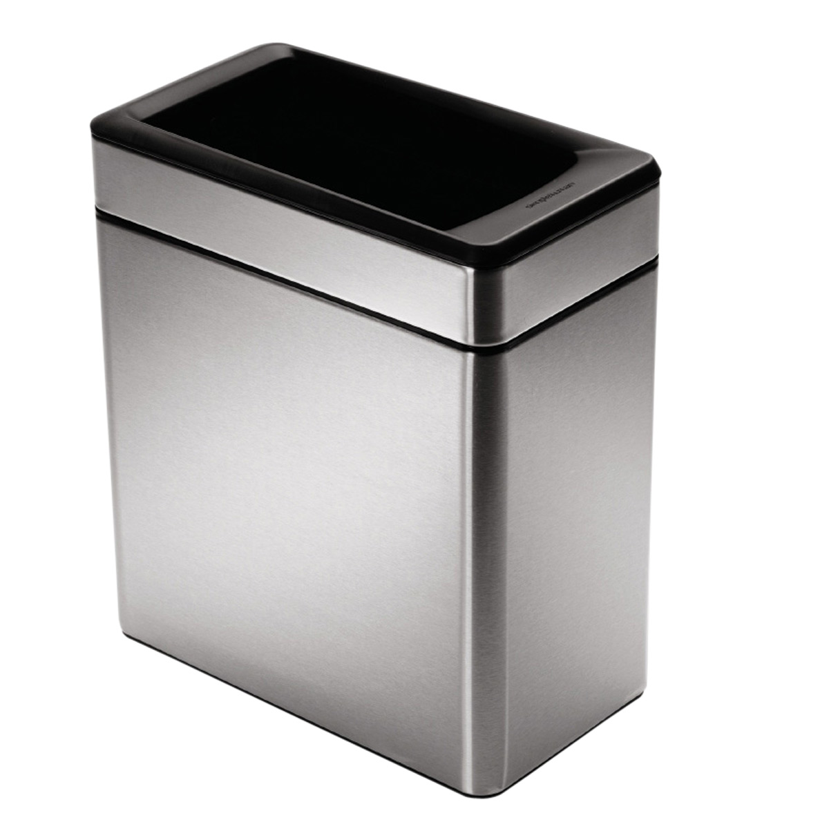 simplehuman Stainless Steel 26 gal Profile Open Trash Can