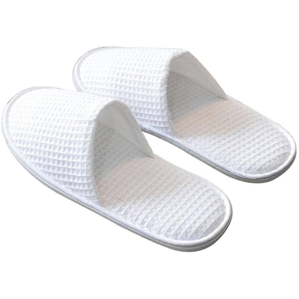 4 Pairs Disposable Slippers Hotel Cotton Slippers Wedding Slippers Spa Slippers