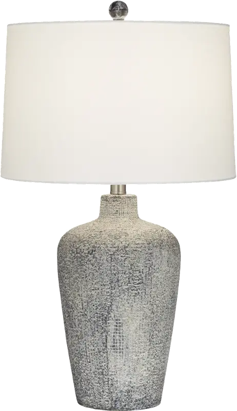 Reid Gray Rock Table Lamp