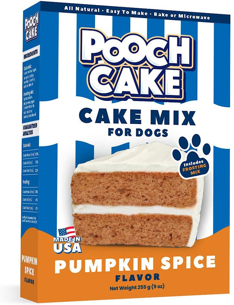 Pooch Cake Basic Starter Pumpkin Cake Mix and Cake Mold Kit Dog Treat， 9-oz box