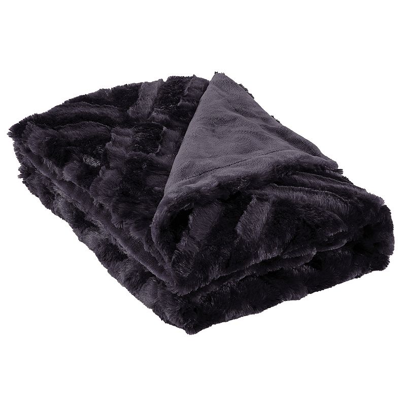 Modern Threads Luxury Troy Faux Fur Throw