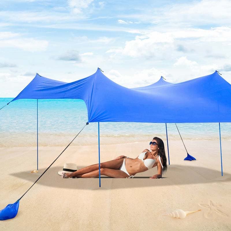 7' x 7' Family Beach Tent Canopy Sunshade