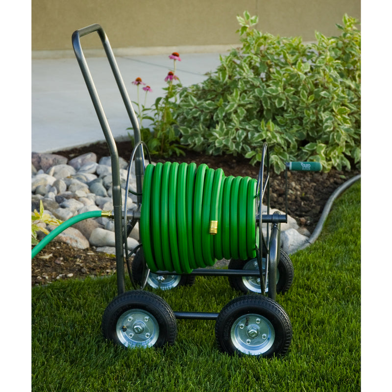 HOSE REEL STEEL 4WHEEL