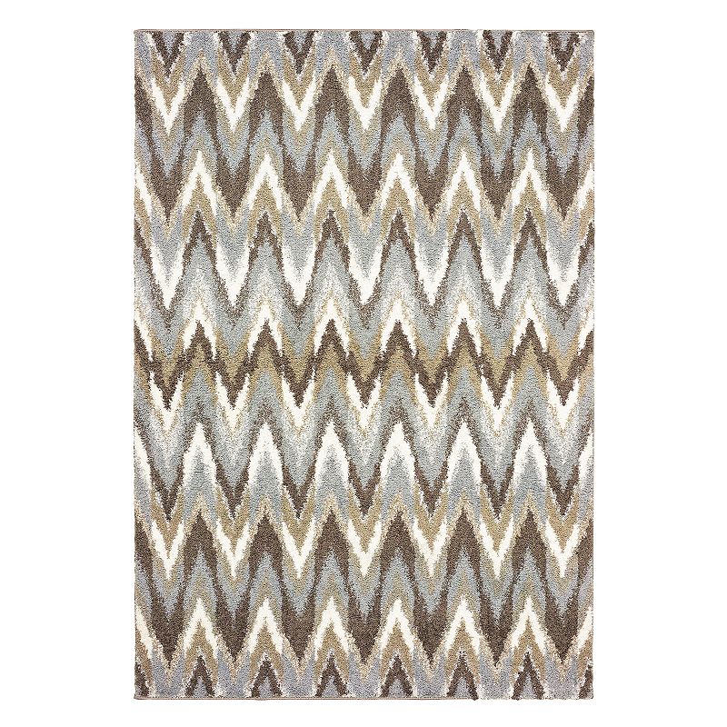 StyleHaven Veracruz Chevron Waves Rug