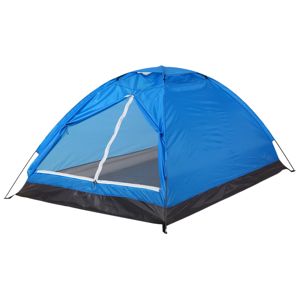 Camping Tent for 2 Person Single Layer Outdoor Portable Beach Tent