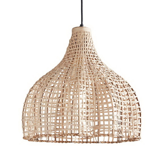 47th   Main CMR048 Natural Cane Hanging Lamp