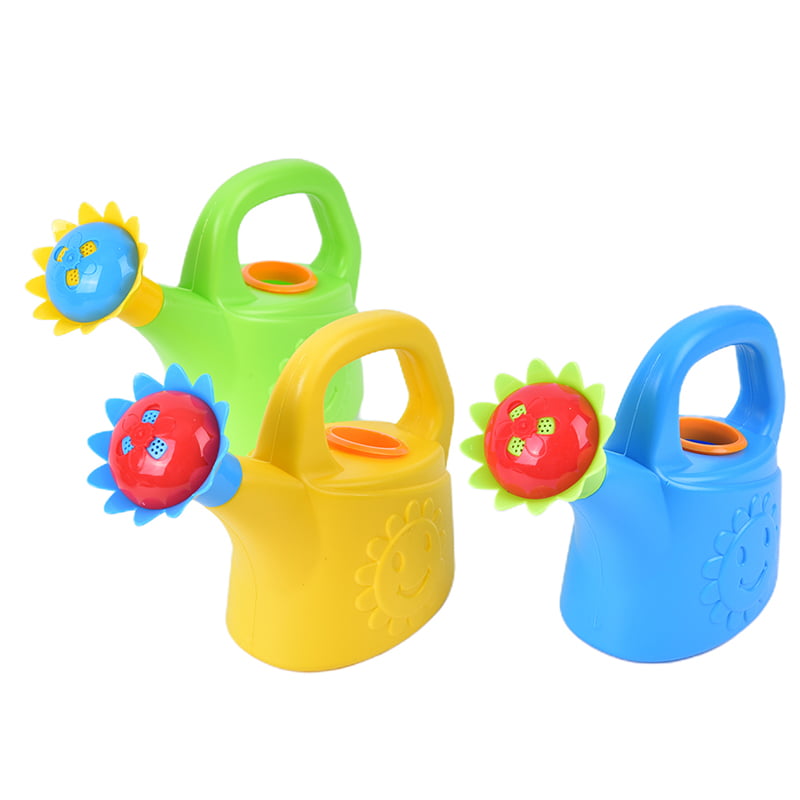 Sprinkler Watering Can Cute Cartoon Kids Plastic Flowers Bottle Beach Spray Toy