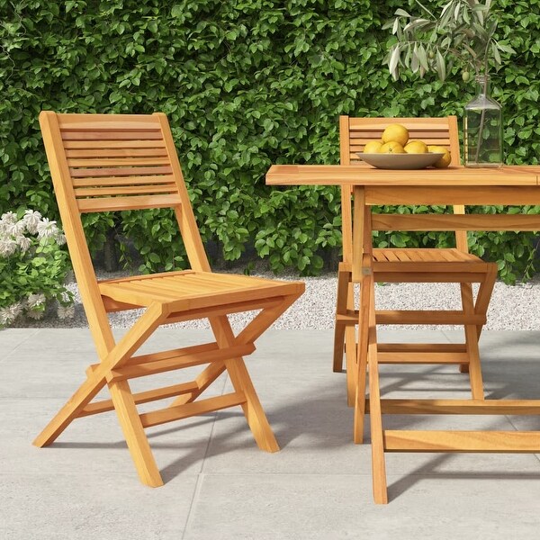 vidaXL Folding Patio Chairs 2/4/6/8 pcs 18.5