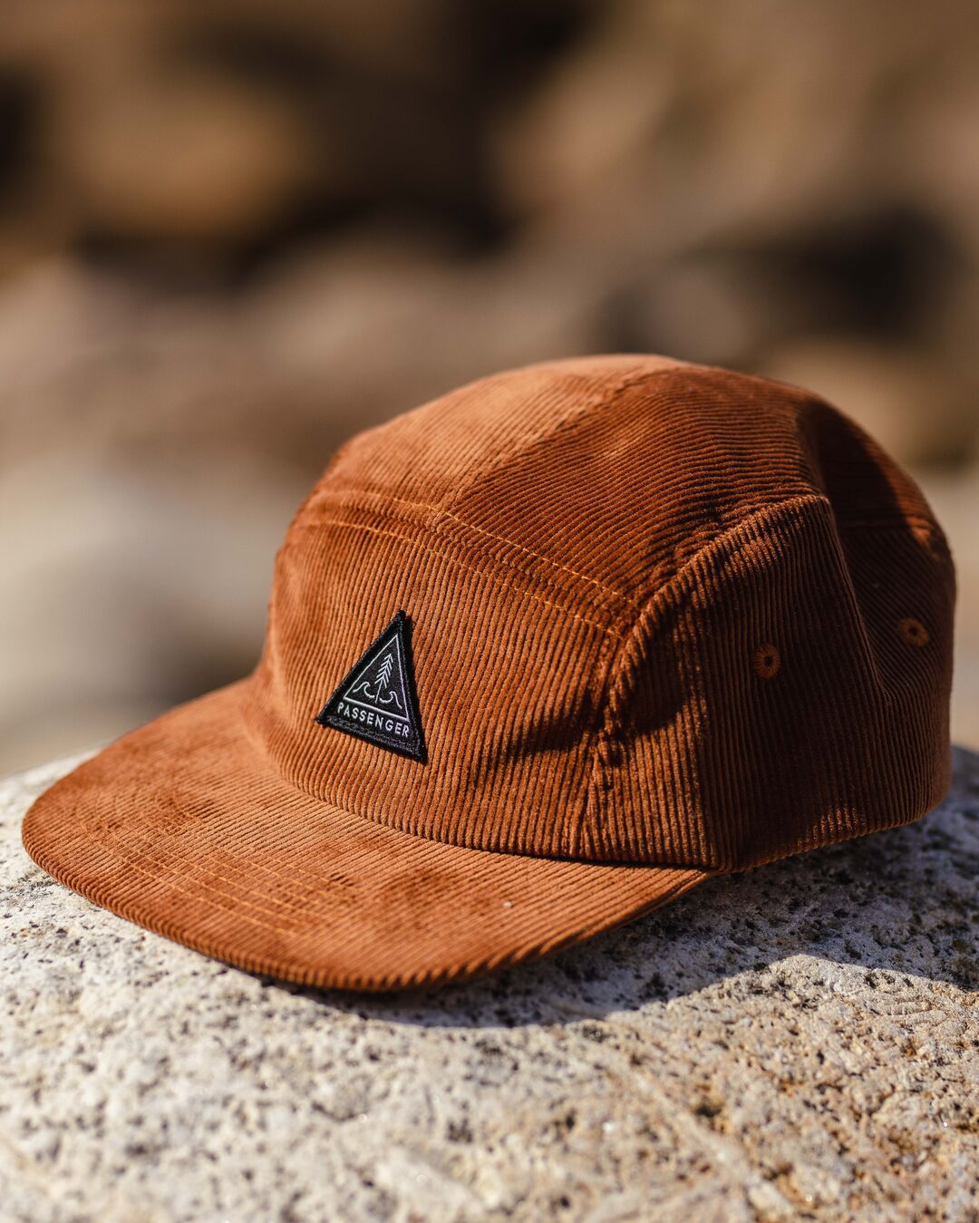 Fixie Recycled 5 Panel Cap - Glazed Ginger