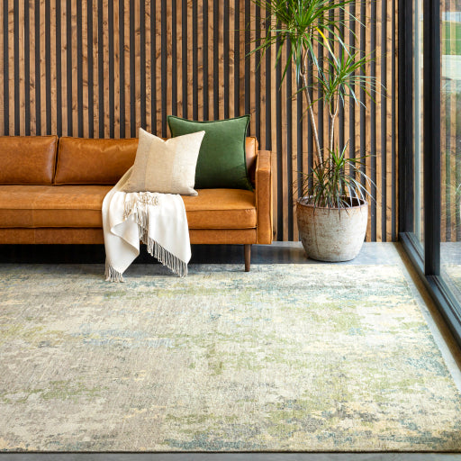 Odyssey Wool Green Rug