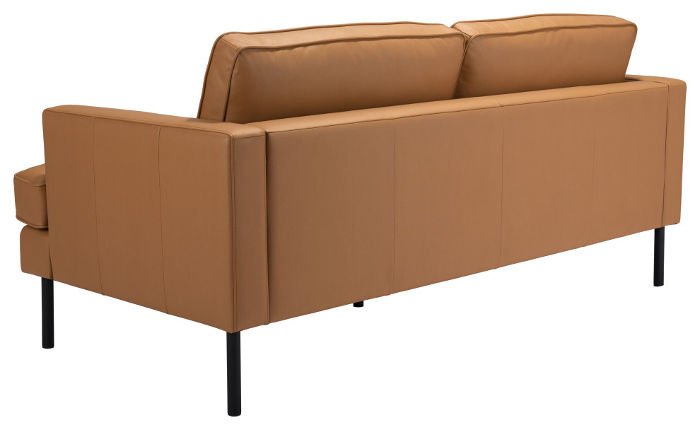 Decade Sofa Brown   Modern   Sofas   by GwG Outlet  Houzz