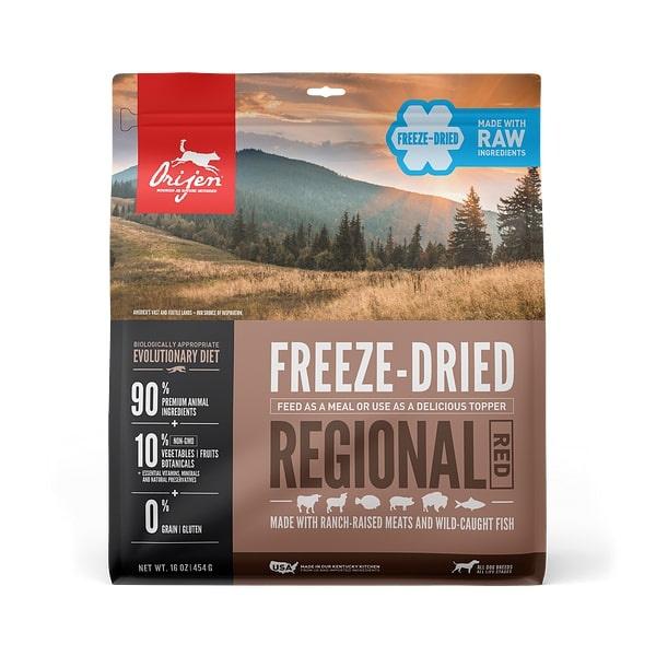 ORIJEN Regional Red Freeze Dried Dog Food