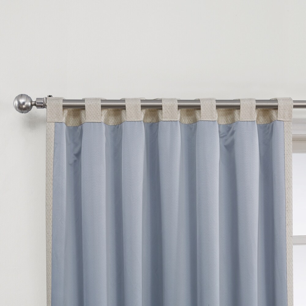 Germaine Total Blackout Back Tab Curtain Panel