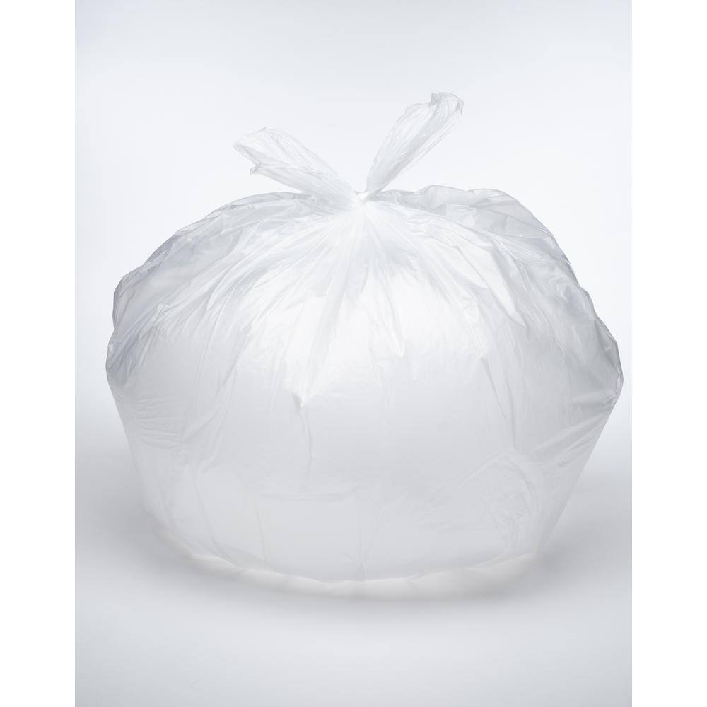 33 Gallon Clear High Density Trash Bag (500-Count) HCR-334013C