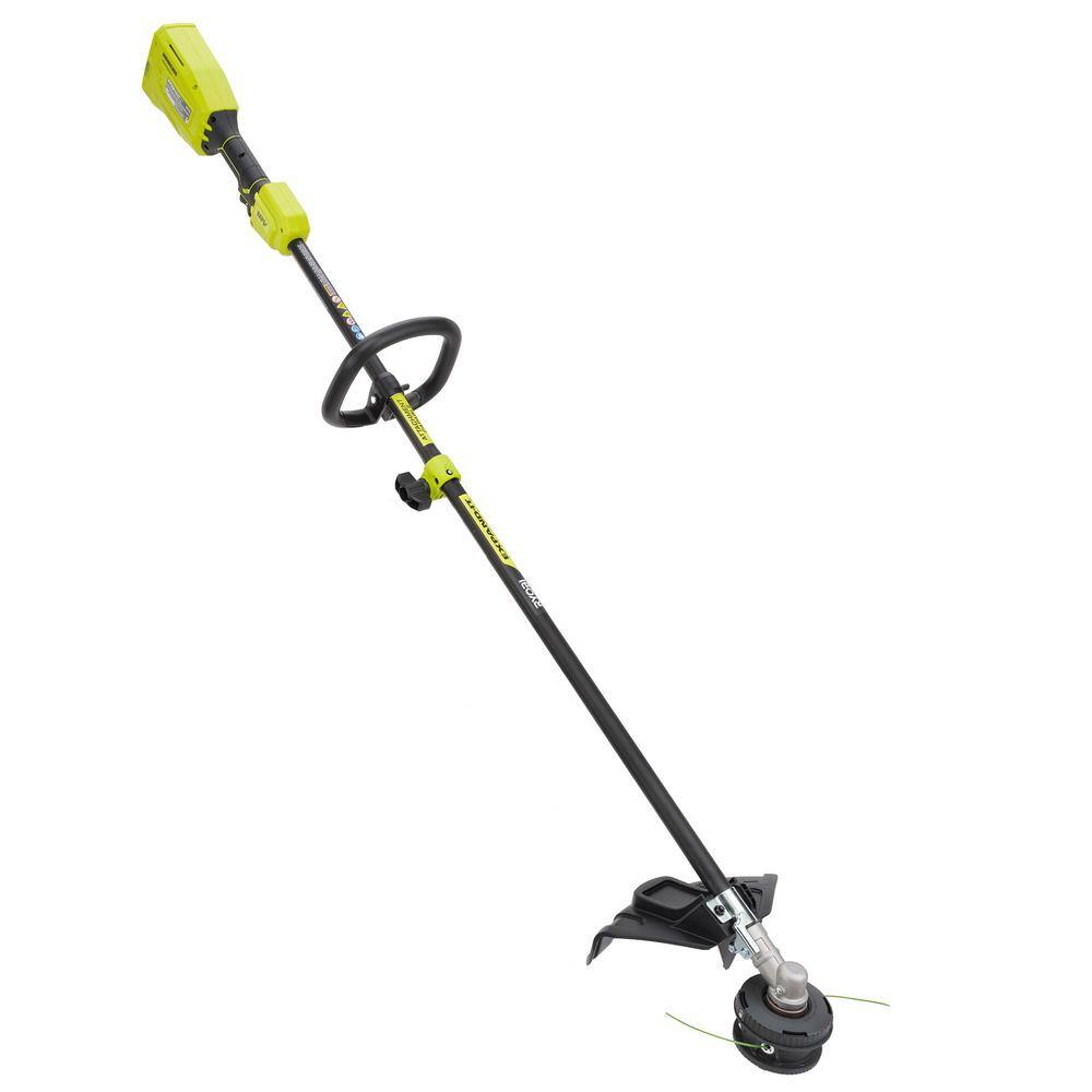 RYOBI ONE+ HP 18V Brushless 15 in. Attachment Capable String Trimmer with 6.0 Ah Battery and Charger P20220