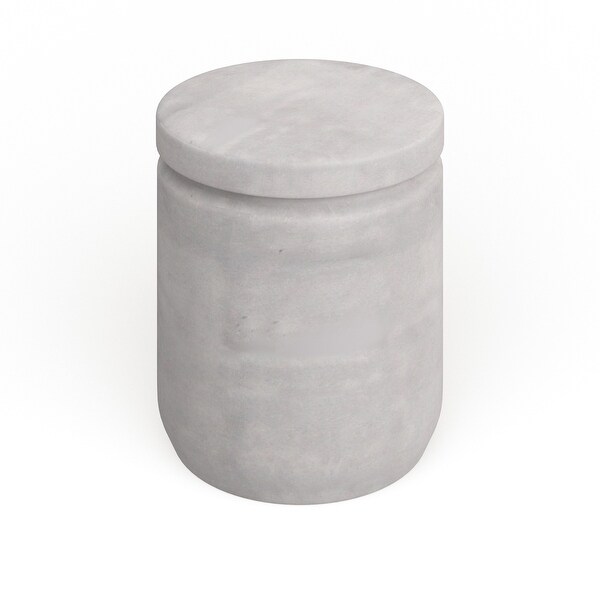 Fiber clay Industrial Outdoor Stool 17 x 15 x 15