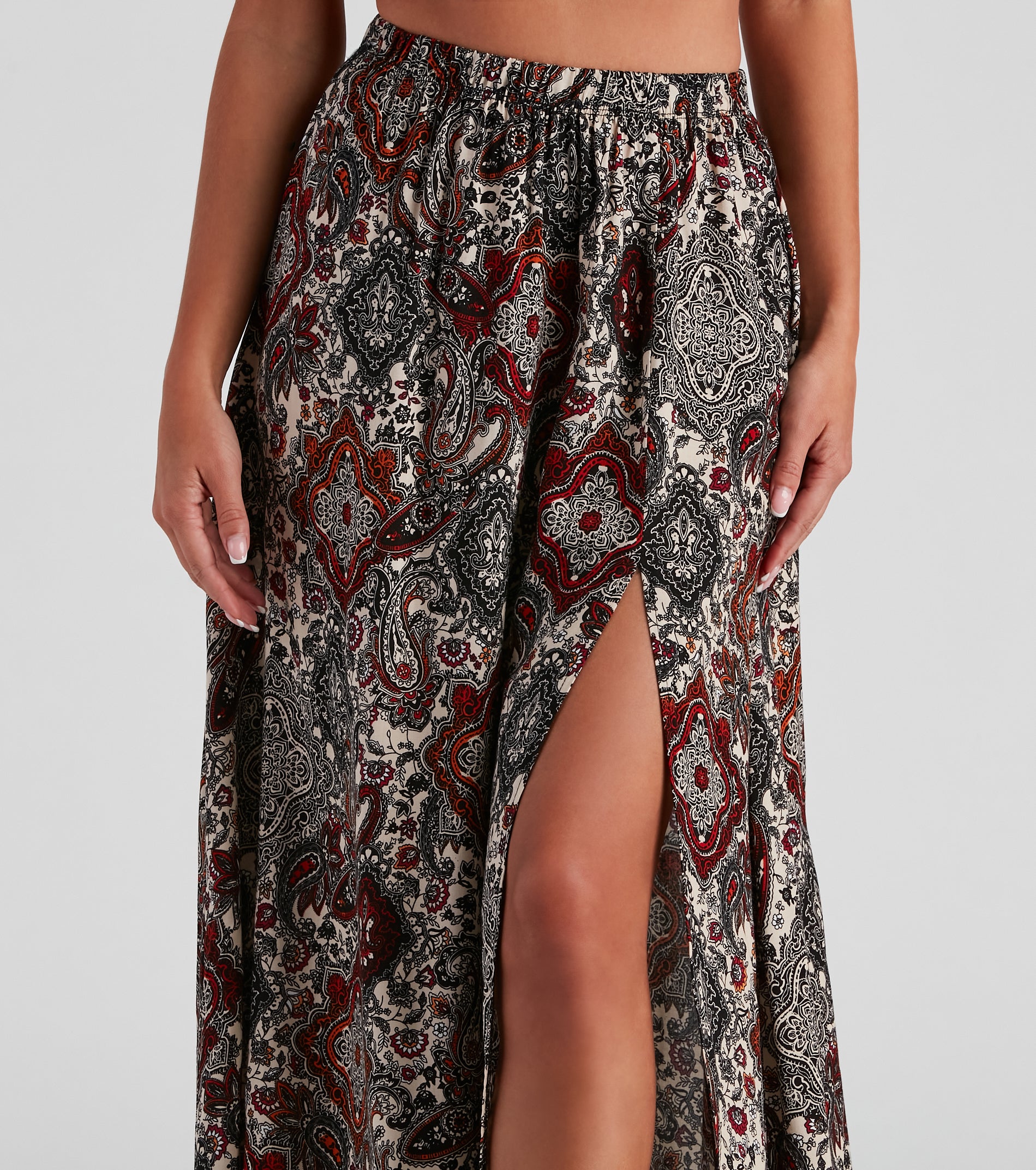 Who's That Girl Boho Maxi Skirt