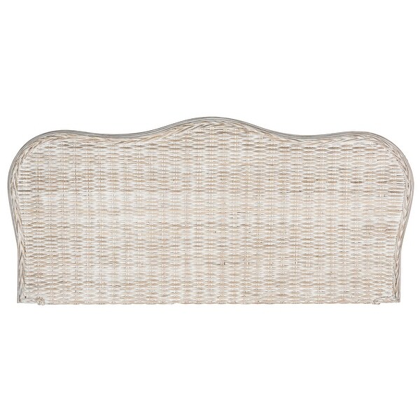 SAFAVIEH Imelda White Washed Headboard (Full) - - 14428243