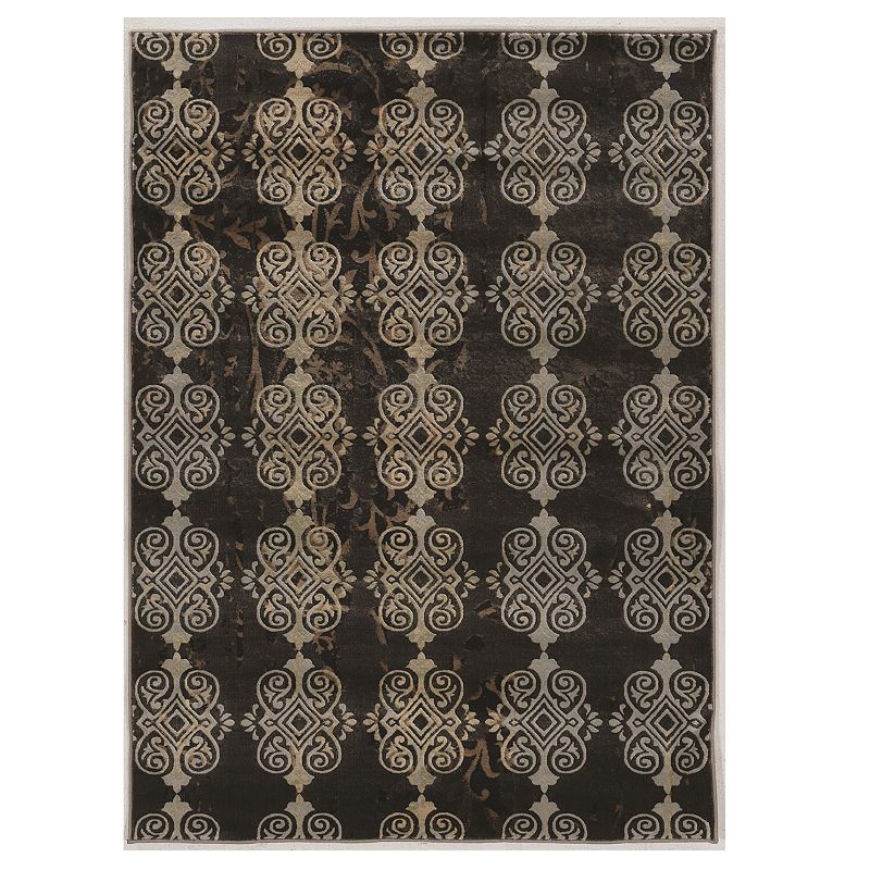 Linon Linon Jewel Collection Dark Brown 8x10