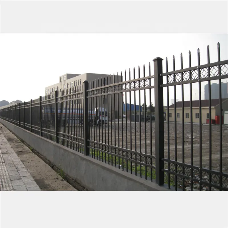 Qualified High strength zinc steel guardrail Zinc alloy balcony guardrail