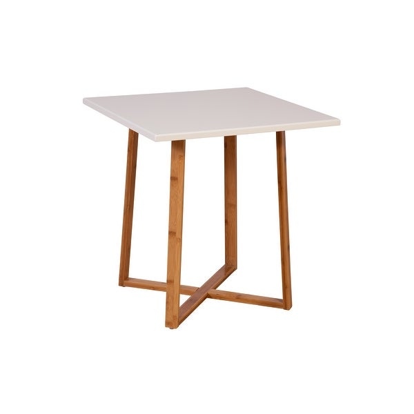 Solid Bamboo Frame Side Table