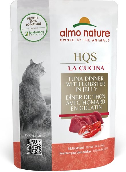 Almo Nature La Cucina Tuna with Lobster Grain-Free Cat Food Pouches