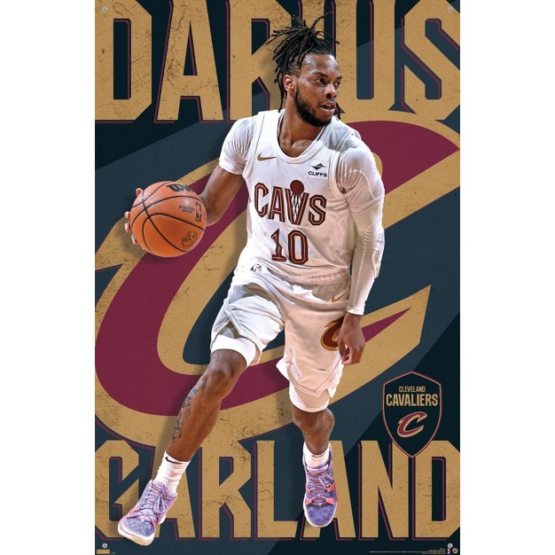 Trends International Nba Cleveland Cavaliers Darius Garland 23 Unframed Wall Poster Prints