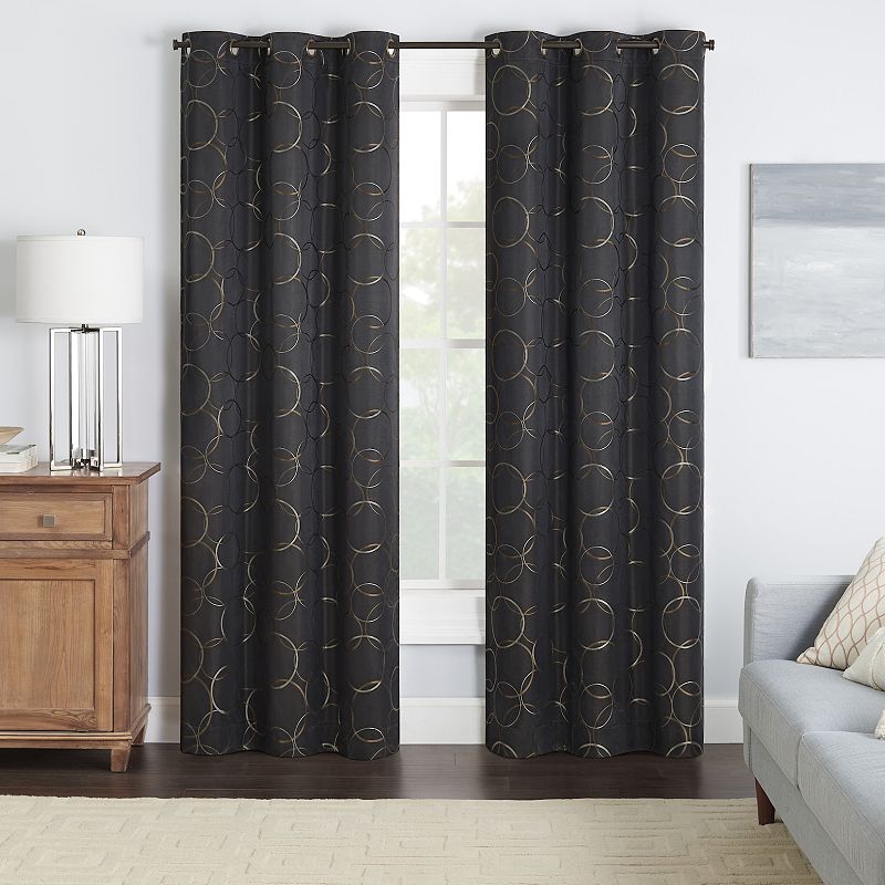 eclipse Meridian Blackout 1-Panel Window Curtain