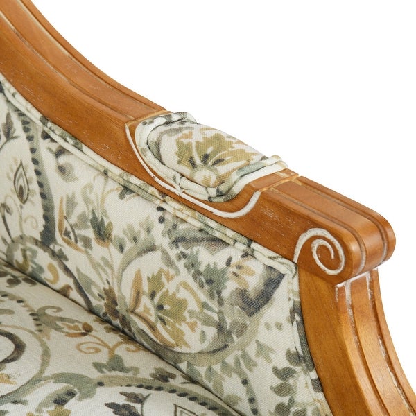 Homy Casa Upholstered Arm Accent Chair