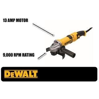 DW 13 Amp Corded 4.5 in. Angle Grinder DWE43116