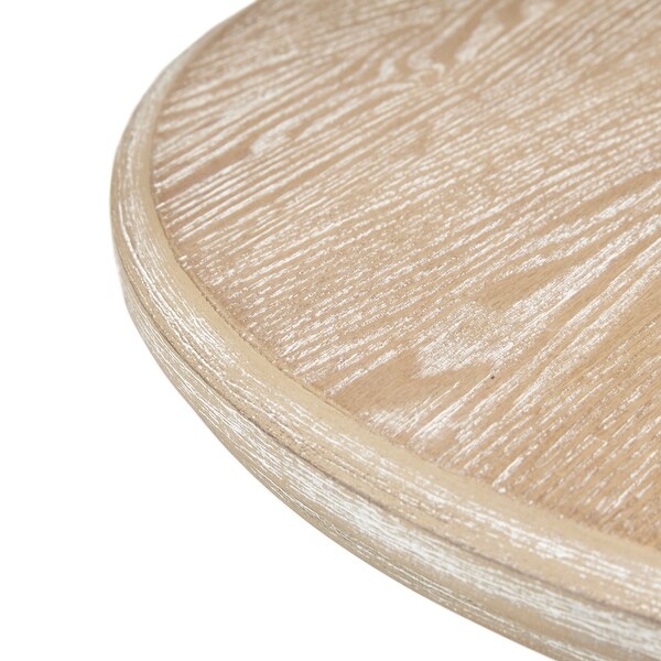 Martha Stewart Reclaimed Wheat Round Accent Table