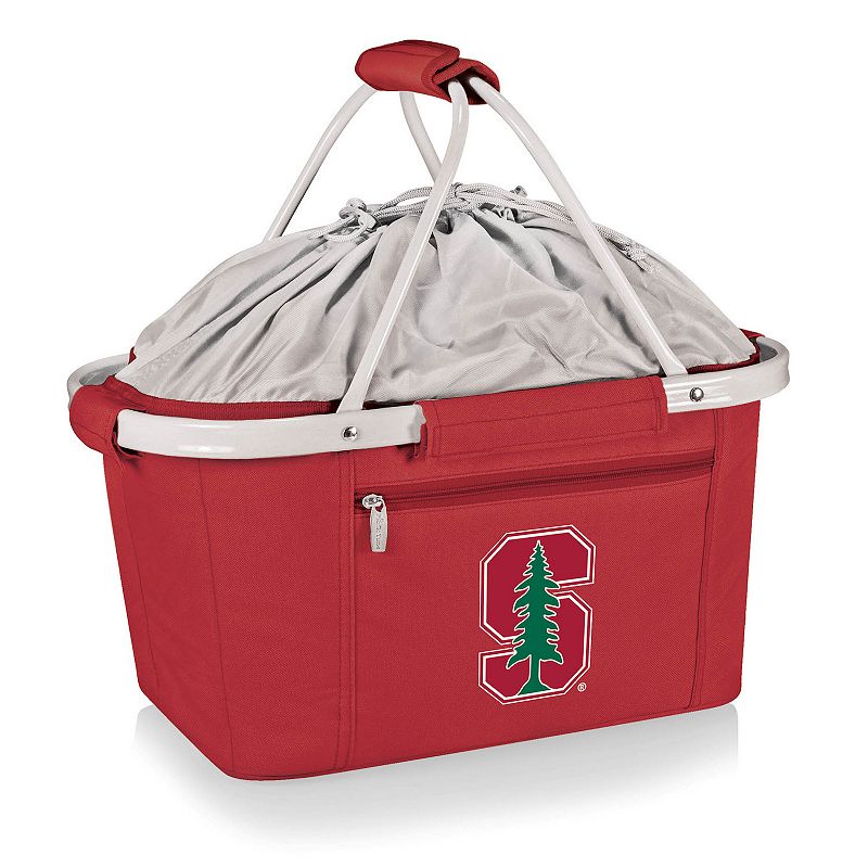 Picnic Time Stanford Cardinal Metro Basket Collapsible Cooler Tote