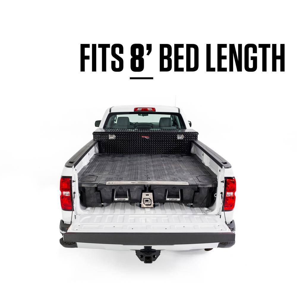 DECKED 8 ft. Bed Length Pick Up Truck Storage System for Ford Super Duty (1999-2016) DS5