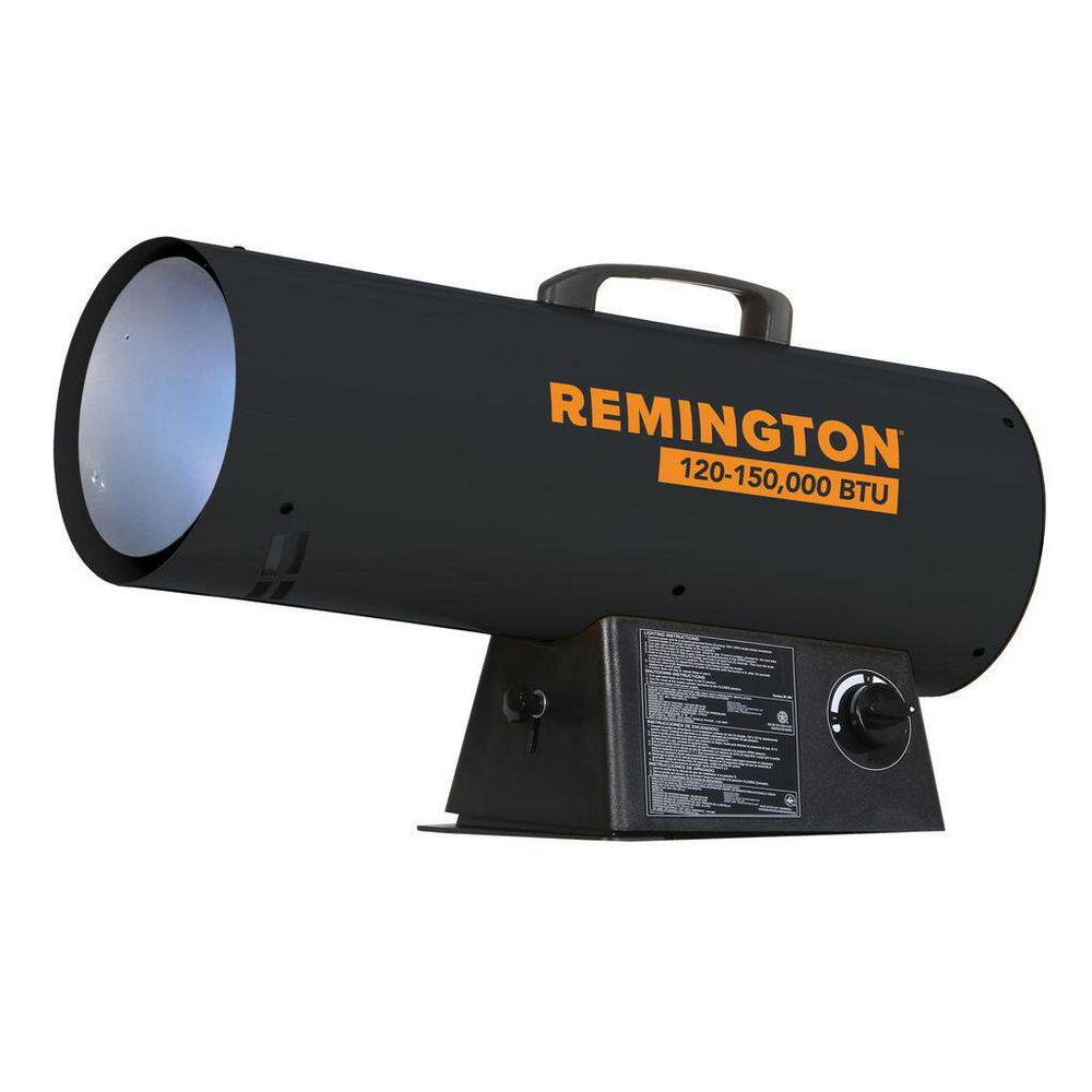 Remington 150000 BTU Forced Air Liquid Propane Space Heater - Variable Output REM-150V-GFA-B